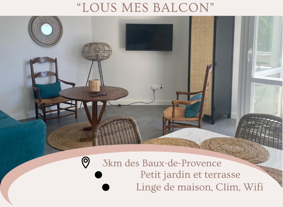 "Lou Mes" Les Baux Balconアパートメント エクステリア 写真